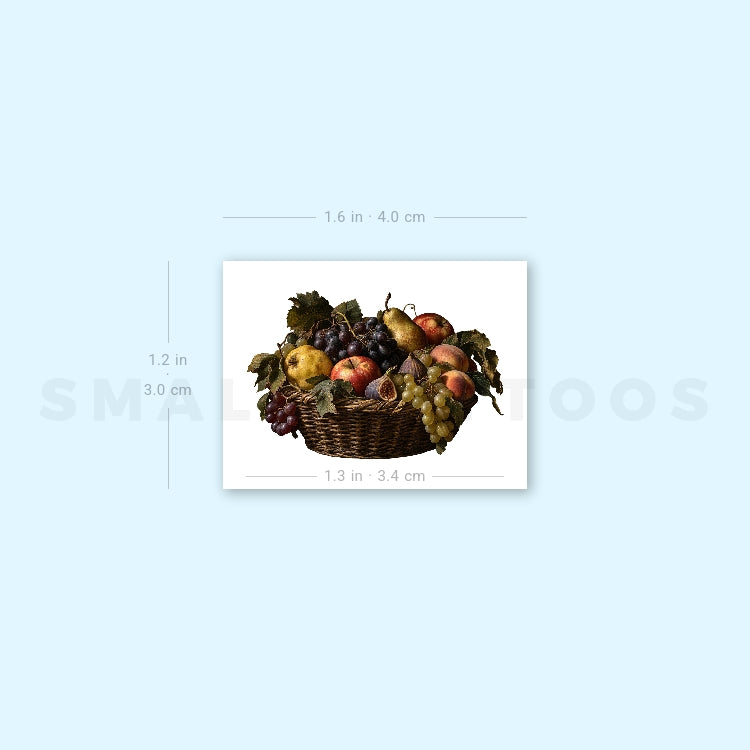 Still Life Temporary Tattoo (Set of 3)