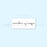 Aquí Y Ahora Temporary Tattoo (Set of 3)