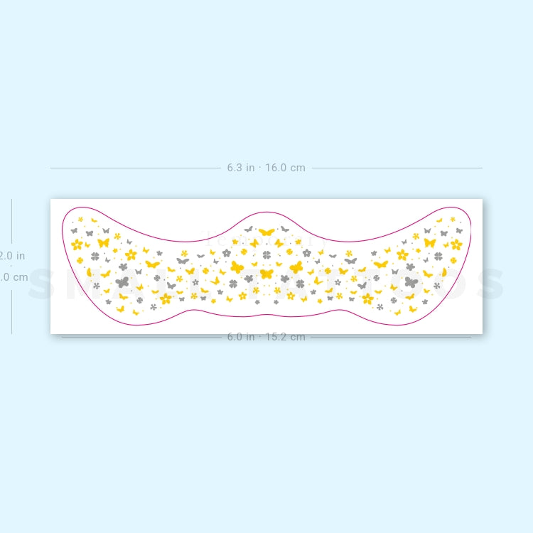 Butterfly Freckles Temporary Tattoo (Set of 3)