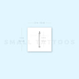 Little Pencil Temporary Tattoo (Set of 3)