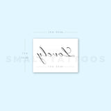 Lovely By Stefano Mazza Temporary Tattoo (Set of 3)