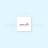 Luna Temporary Tattoo (Set of 3)