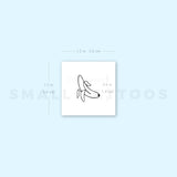 Little Banana Temporary Tattoo (Set of 3)