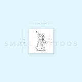 United Kingdom Map Temporary Tattoo (Set of 3)
