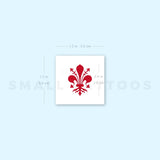 Giglio Temporary Tattoo (Set of 3)