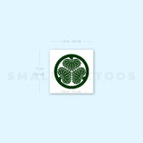 Hollyhock Temporary Tattoo (Set of 3)