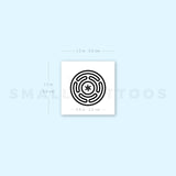 Hecate’s Wheel Temporary Tattoo (Set of 3)