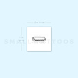 Harmonica Temporary Tattoo (Set of 3)