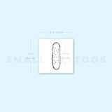 Cucumber Temporary Tattoo (Set of 3)