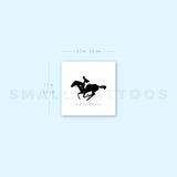Jockey Temporary Tattoo (Set of 3)