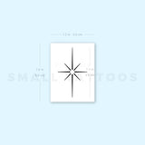 North Star Temporary Tattoo (Set of 3)