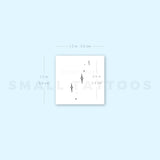 Stars Temporary Tattoo By M3.Ink (Set of 3)
