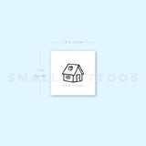 Tiny House Temporary Tattoo (Set of 3)