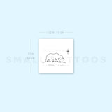 California Bear Temporary Tattoo (Set of 3)