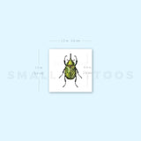 Hercules Beetle Temporary Tattoo (Set of 3)