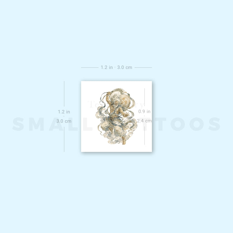 Fujin Temporary Tattoo (Set of 3)