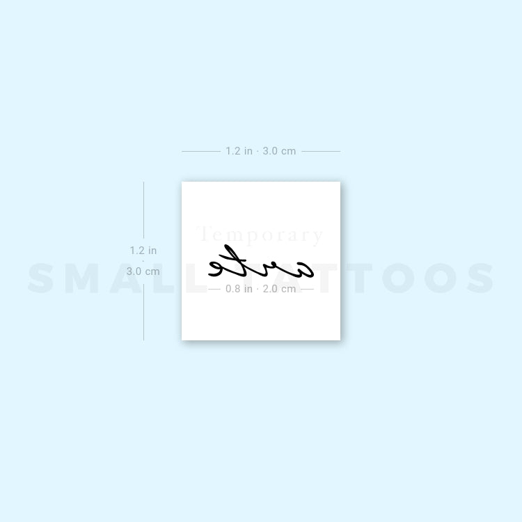 Arte Temporary Tattoo (Set of 3)