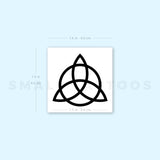 Trinity Knot Temporary Tattoo (Set of 3)