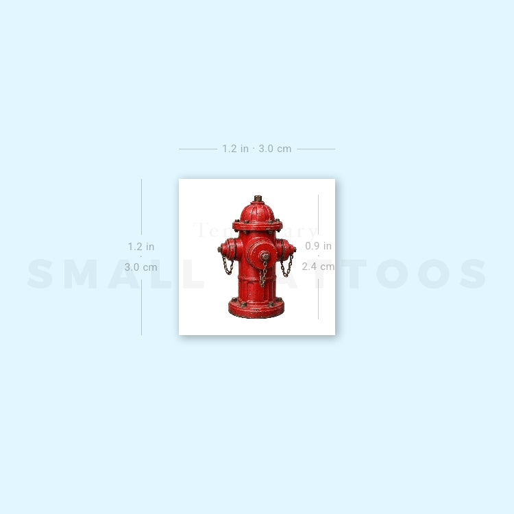 Fyre Hydrant Temporary Tattoo (Set of 3)