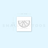 Lemon Slice Temporary Tattoo (Set of 3)