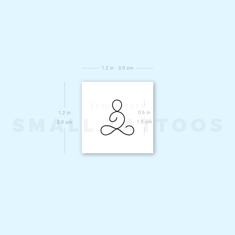 Breather Temporary Tattoo (Set of 3)