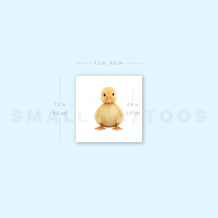 Duckling Temporary Tattoo (Set of 3)