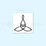 Mother Of Three Temporary Tattoo (Set of 3)
