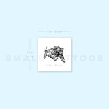 Jumping Tiger Temporary Tattoo (Set of 3)