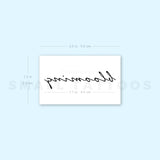 Blooming Temporary Tattoo (Set of 3)