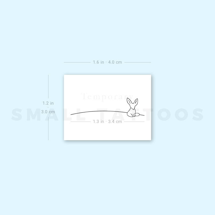 Prince Fox Temporary Tattoo (Set of 3)