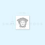 Medusa Rondanini Temporary Tattoo (Set of 3)