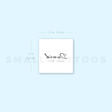 David Temporary Tattoo (Set of 3)