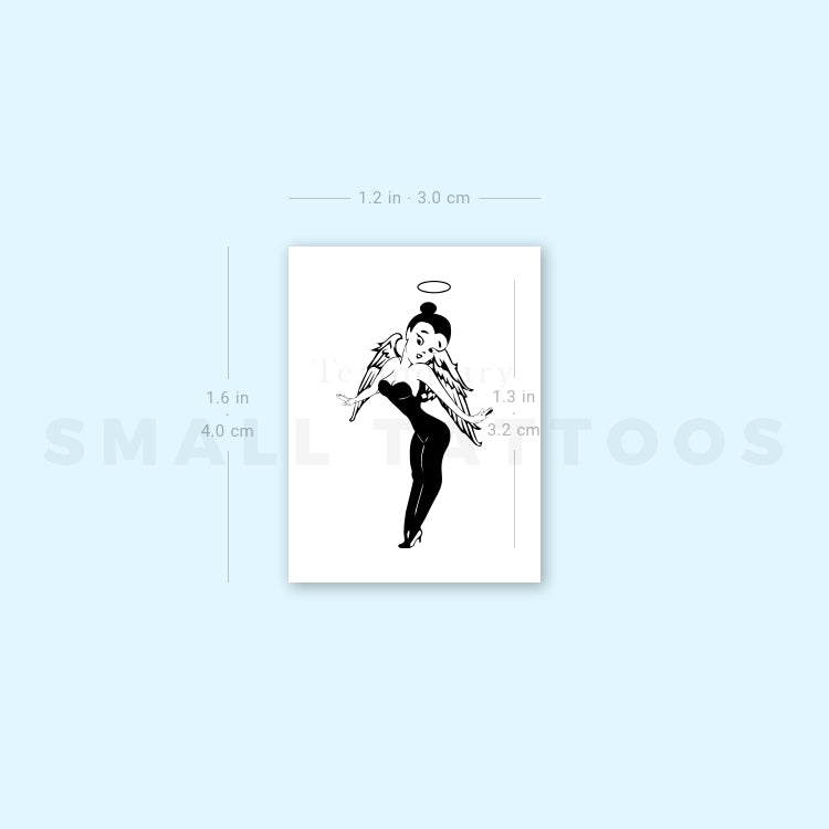 Angel Temporary Tattoo (Set of 3)