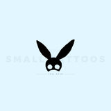 Bunny Mask Temporary Tattoo (Set of 3)