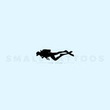 Diver Temporary Tattoo (Set of 3)