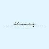 Blooming Temporary Tattoo (Set of 3)