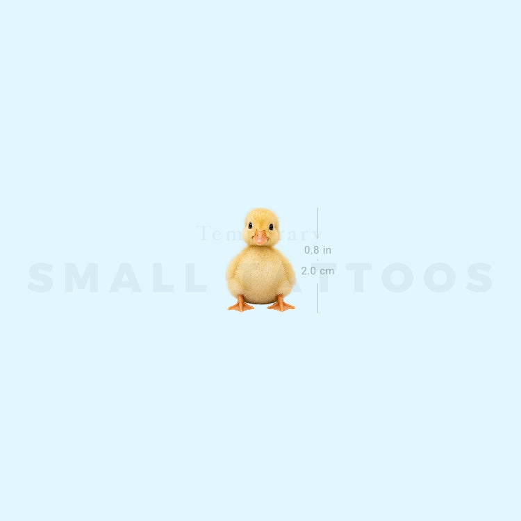 Duckling Temporary Tattoo (Set of 3)