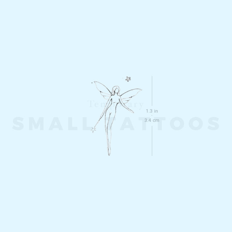Fairy By Stefano Mazza Temporary Tattoo (Set of 3)