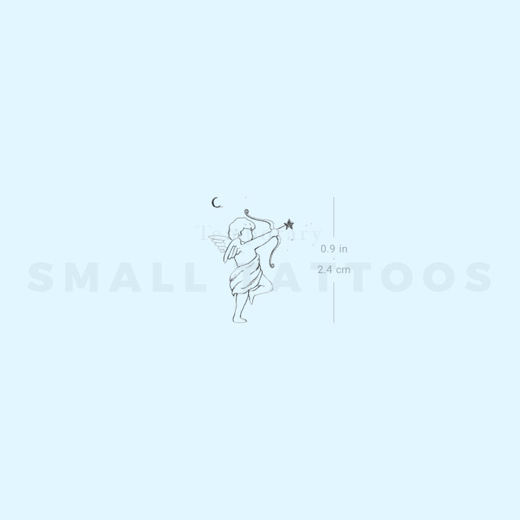 Cherub By Stefano Mazza Temporary Tattoo (Set of 3)