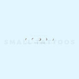 Moon Phases By Stefano Mazza Temporary Tattoo (Set of 3)