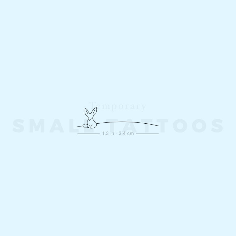 Prince Fox Temporary Tattoo (Set of 3)