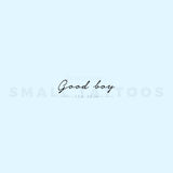 Good Boy Temporary Tattoo (Set of 3)