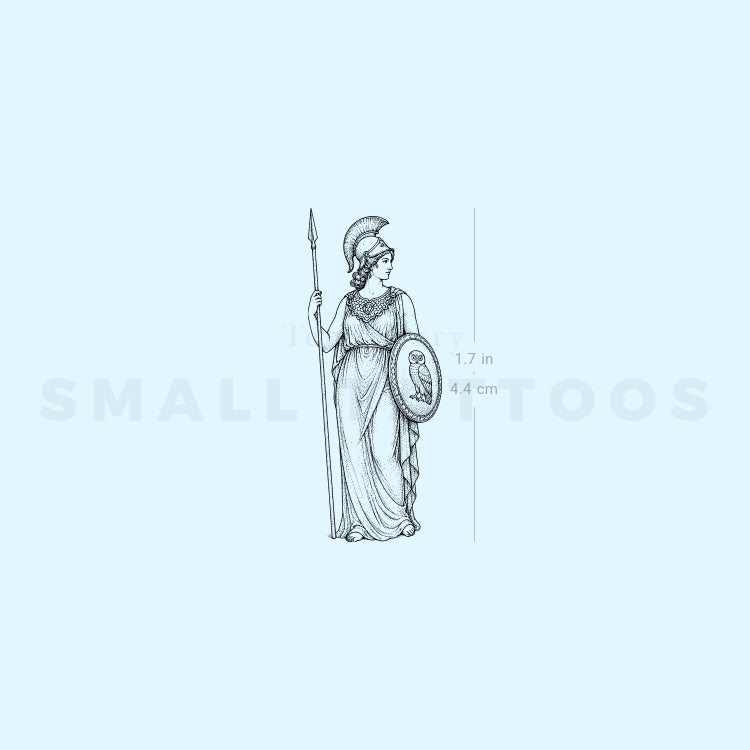 Athena Temporary Tattoo (Set of 3)