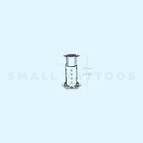 Aeropress Manual Coffeemaker Temporary Tattoo (Set of 3)