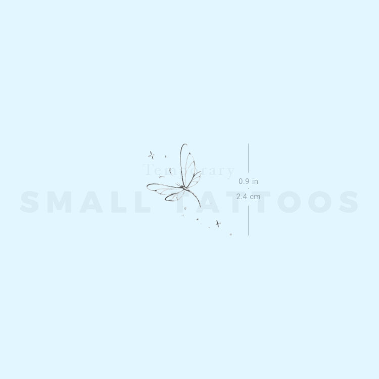 Dragonfly By Stefano Mazza Temporary Tattoo (Set of 3)