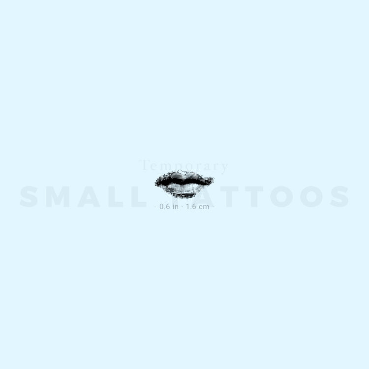 Mouth Temporary Tattoo (Set of 3)