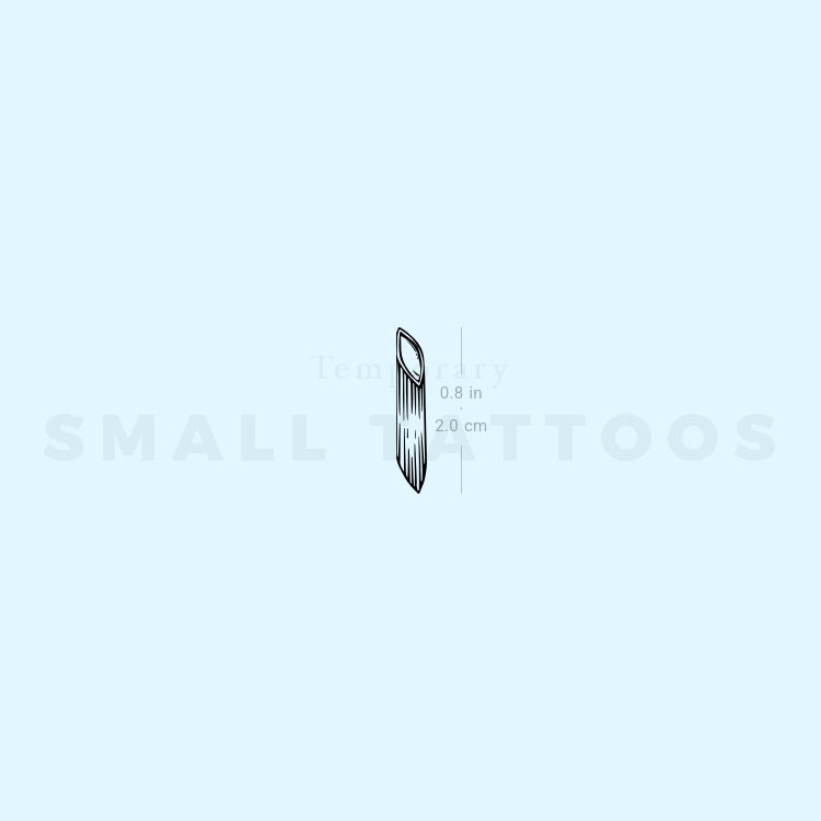 Penne Pasta Temporary Tattoo (Set of 3)