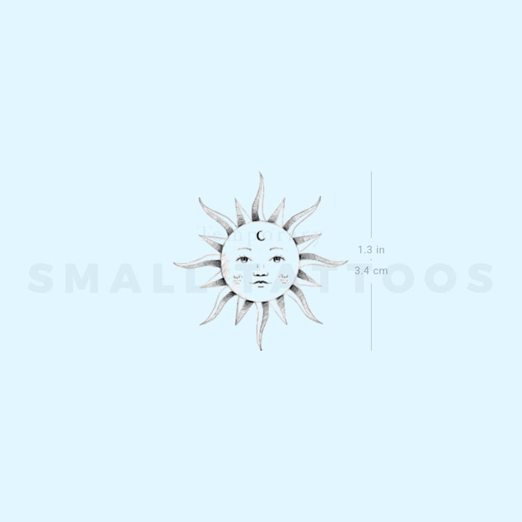 Inti Sun By Stefano Mazza Temporary Tattoo (Set of 3)