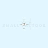 Eye By Stefano Mazza Temporary Tattoo (Set of 3)