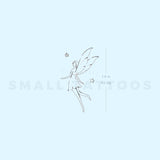 Flying Fairy By Stefano Mazza Temporary Tattoo (Set of 3)